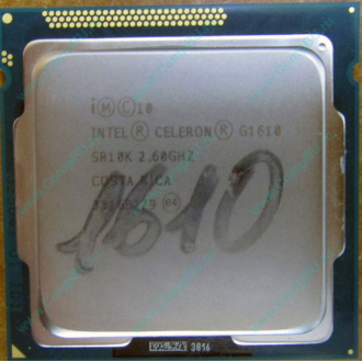 Процессор Intel Celeron G1610 (2x2.6GHz /L3 2048kb) SR10K s.1155 (Перово)