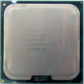Процессор Б/У Intel Core 2 Duo E8200 (2x2.67GHz /6Mb /1333MHz) SLAPP socket 775 (Перово)