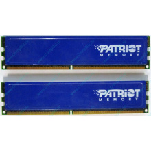 Память 1Gb (2x512Mb) DDR2 Patriot PSD251253381H pc4200 533MHz (Перово)
