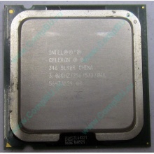 Процессор Intel Celeron D 346 (3.06GHz /256kb /533MHz) SL9BR s.775 (Перово)